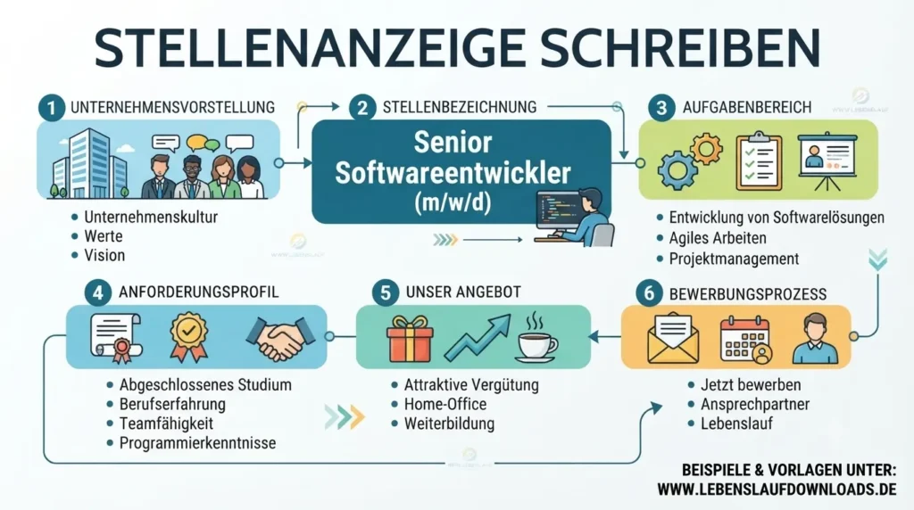 stellenanzeige schreiben