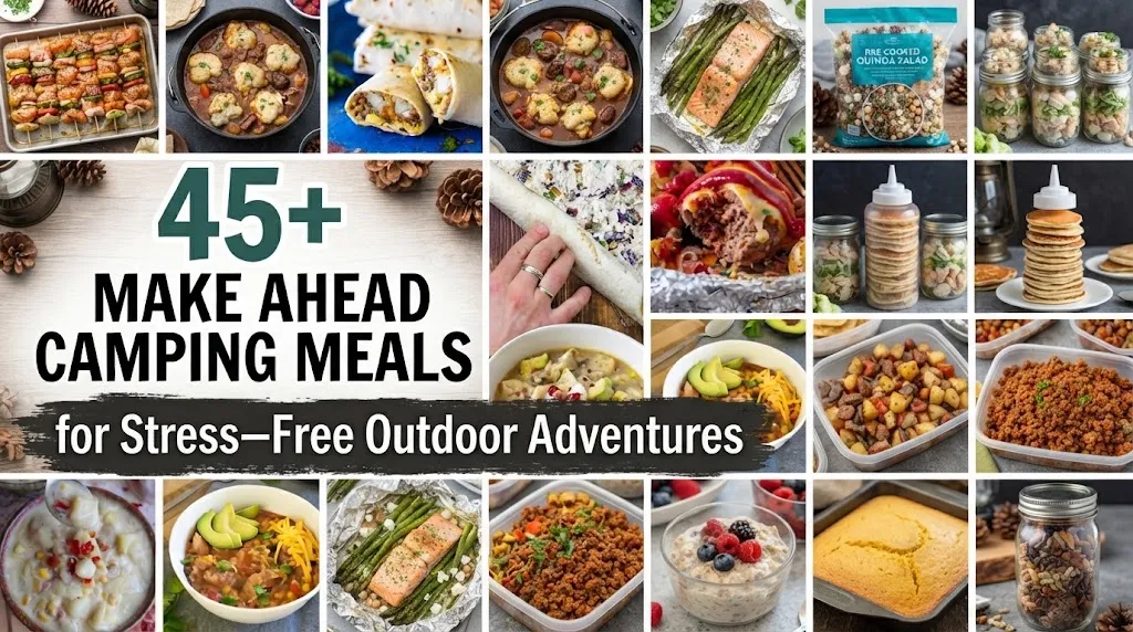 Easy Make Ahead Camping Meals